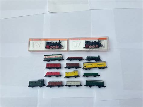 Arnold Fleischmann Trix N Model Train 15 2 Locomotives And