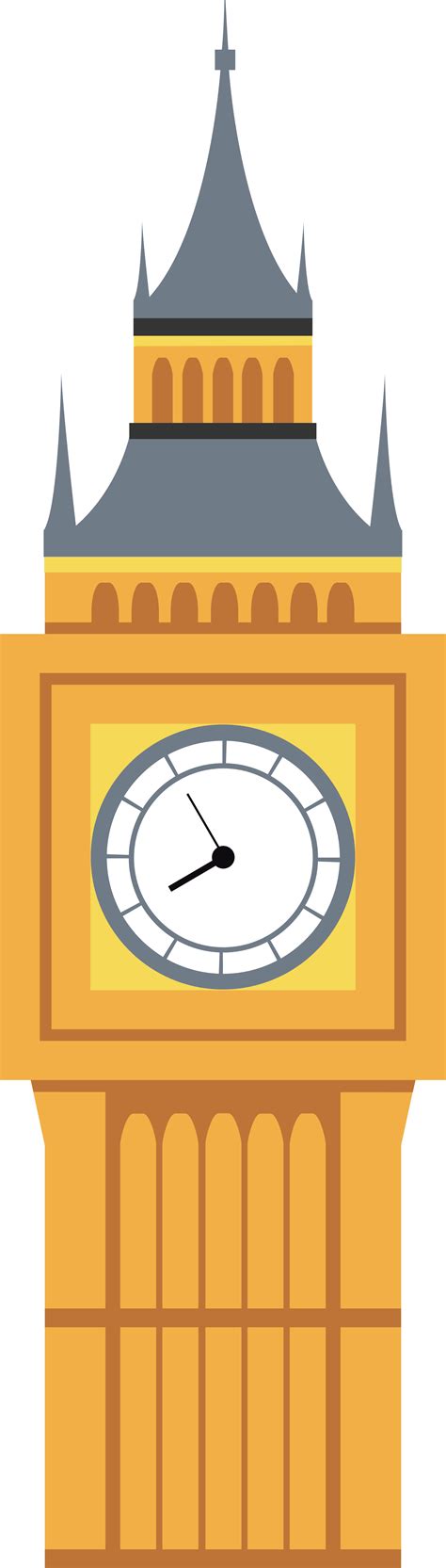 Clock Tower Vector At Getdrawings Free Download