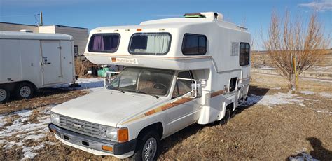 1984 Toyota Sunrader 22r Ec Manual Motorhome For Sale In Moorcroft Wy