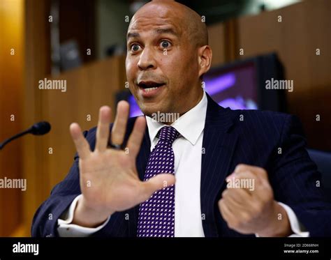 Washington United States Of America 14th Oct 2020 United States Senator Cory Booker