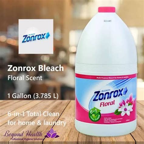 Zonrox Bleach Floral 1 Gallon Lazada Ph