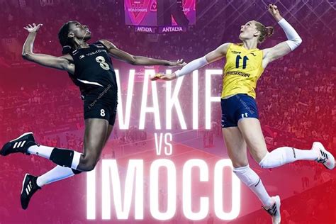 Jadwal Final Voli Dunia Live Moji Tv Vakifbank Vs Imoco Volley Duel