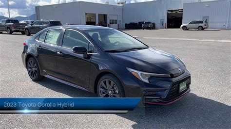 Toyota Corolla Hybrid Hybrid Se Infrared Butte Anaconda Helena