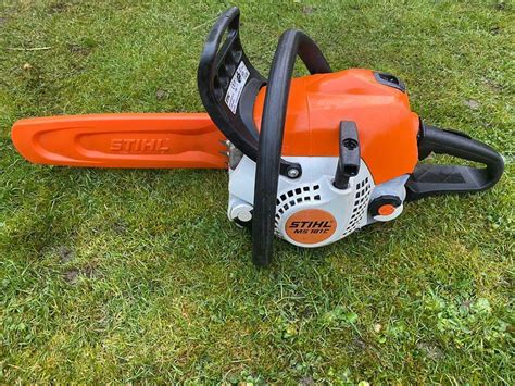 2009 Stihl MS181C 14 Bar And Chain Saw Petrol 2 Stroke Ergo Start