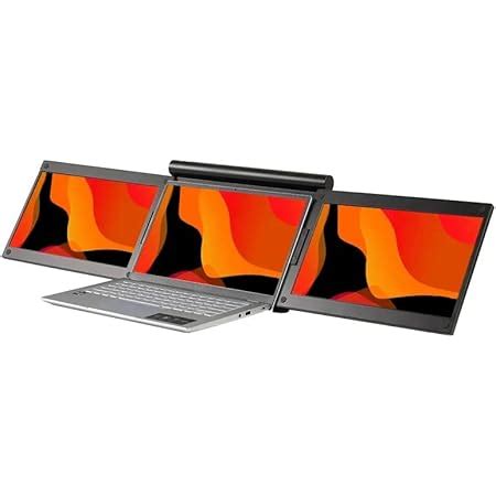 Laptop Bildschirm erweiterung Tragbarer Monitor für Laptop 12 Full