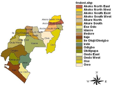 Local Government Area In Ondo State Download Scientific Diagram