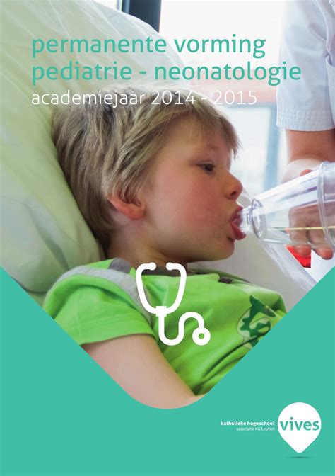 Permanente Vorming Pediatrie Neonatologie By Hogeschool Vives Issuu