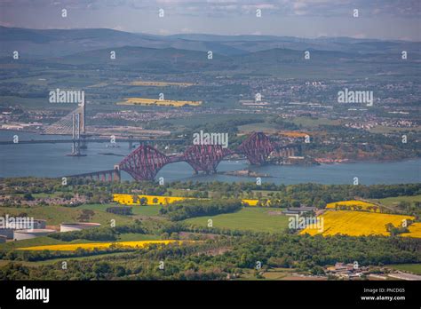 Forth bridge aerial hi-res stock photography and images - Alamy