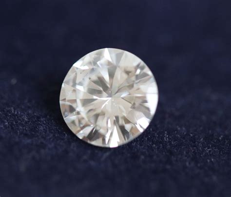 Diamant Taille Brillant De Carats Couleur E Puret Si Avec Son