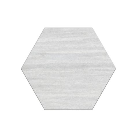 Merceene Vein Cut Hexagon Polished Marble Pera Tile