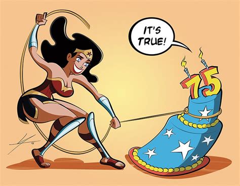 Wonder Woman 75th Anniversary By IAMO76 On DeviantArt Bruce Timm