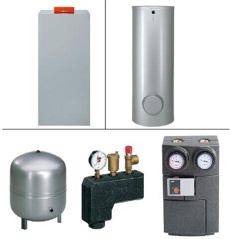 Viessmann Paket Vitocrossal 300 CU3A 19kW Vitocell 100 V CVA 200 Ohne