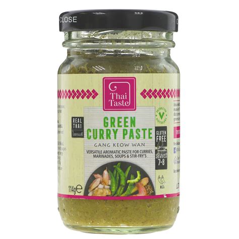 Thai Taste Green Curry Paste 114g Thai Taste