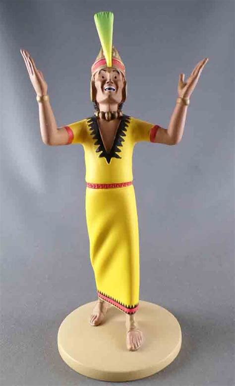 Tintin Moulinsart Official Figure Collection The Inca Noble