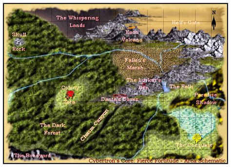 Cybertron's Core RPG Map by DarkXenith on DeviantArt