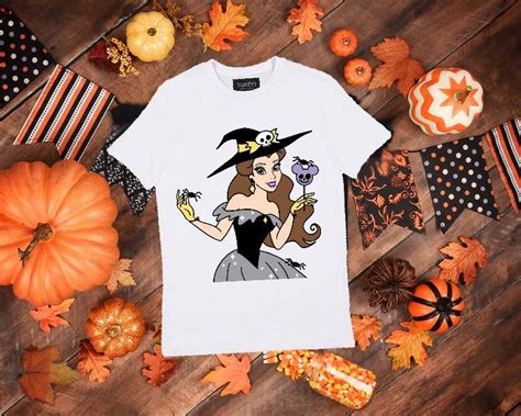 Plantillas Para Sublimar Playera De Princesas En Halloween Con