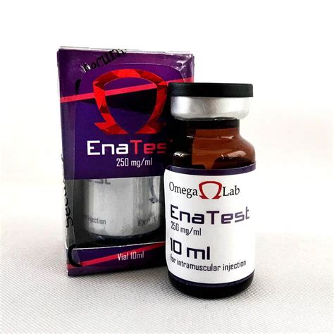 OMEGA LAB ENATEST TESTOSTERONA ENANTATO 250 MG 10 ML Suplementos