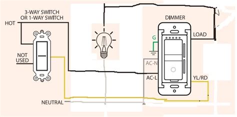 How To Connect Dimmer Switch Way Way Dimmer Switch Wiring