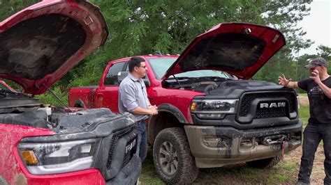 Ram 1500 Rebel Vs Ram 2500 Power Wagon The Meek Vs The Mighty Youtube