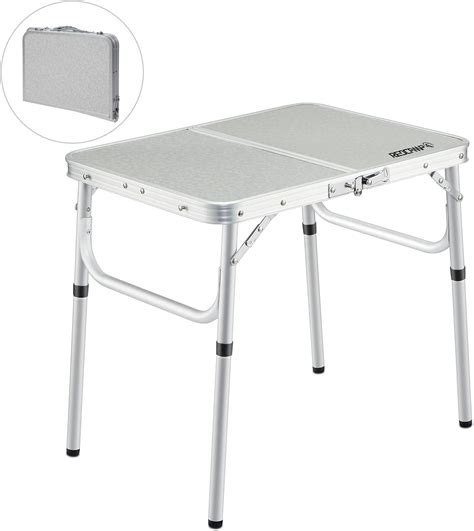 Buy Redcamp Small Folding Camping Table 2ft Portable Aluminum Outdoor