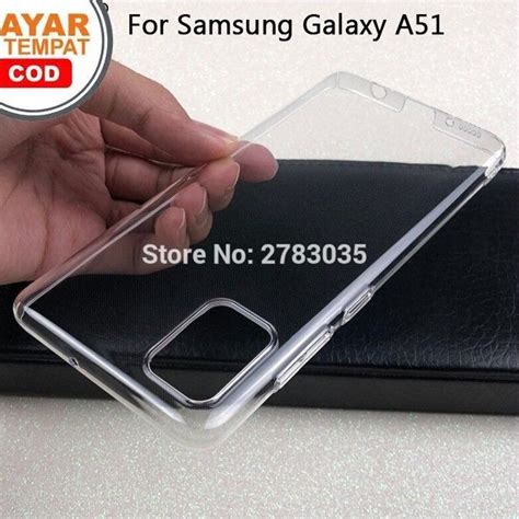 Jual Samsung Galaxy A51 Clear Hard Case Casing Cover Transparan Bahan Mika Shopee Indonesia