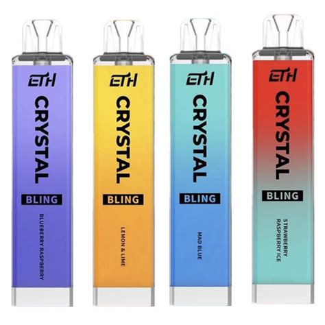 ETH Crystal Bling 6000 Puffs Disposable Vape Vaping Simply