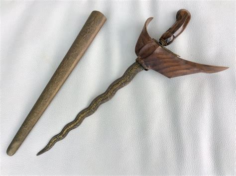 Dagger Keris Yogyakarta Java Indonesia 1950 1960 Catawiki