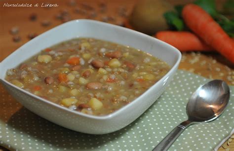 MINESTRA D ORZO E FAGIOLI Primo Piatto Semplice E Gustoso