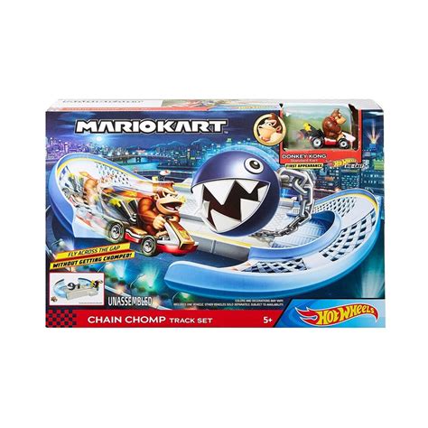 Hot Wheels Mario Kart Pista De Corrida Da Chain Chomp Mattel Submarino