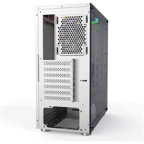 Montech Fighter 500 White ATX Mid Tower Gaming Case - Vibe Gaming