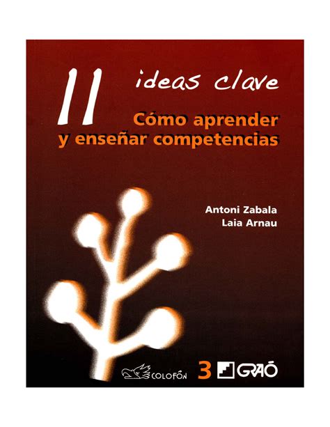 Aprender Y Ensenar Competencias Dea E Ave C Mo Aprender Y