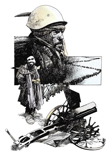 Sergio Toppi Soldati Campagna Di Russia Illustrazione Fumetti