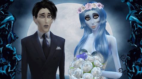 The Sims 4 Create A Sim Corpse Bride Victor And Emily Youtube