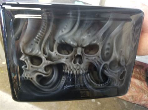 Airbrush skulls | Airbrush skull, Skull, Paint job