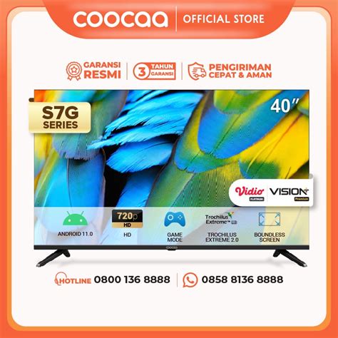 Jual Coocaa Smart Led Tv Inch Digital Tv Android Hdr