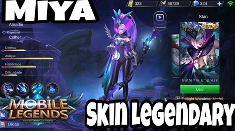 Miya Legendary Skin Mobile Legends Youtube