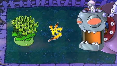 Plants Vs Zombies Minigames Zombotany Threepeater Vs Zombies