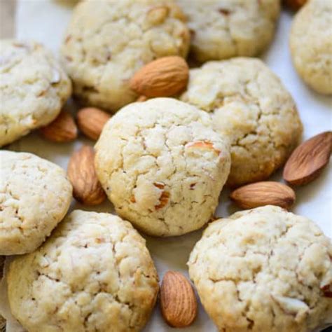 Almond Cookies Recipe (Step by Step + Video) - Whiskaffair