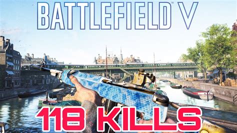 Battlefield V 118 Kills M1a1 Carbine Rotterdam Conquest Youtube