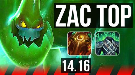 ZAC Vs JAX TOP 72 Winrate 10 1 5 Legendary BR Master 14 16