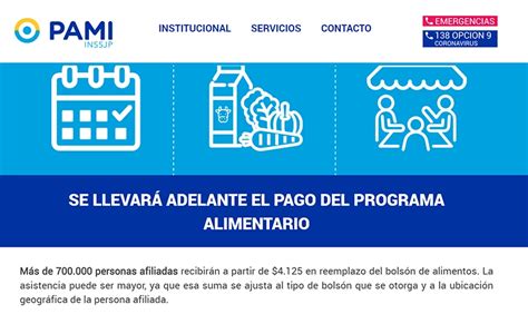 Fecha De Pago Bono Alimentario Pami C Mo Cobrarlo