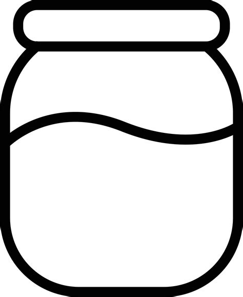 Honey Jar Vector Icon Style Vector Art At Vecteezy