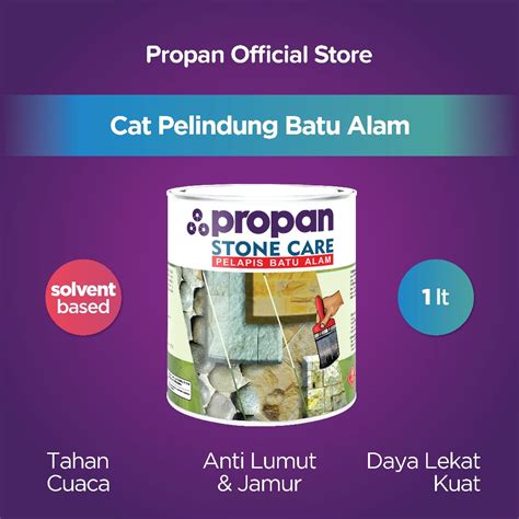 Jual Cat Batu Alam Premium Anti Lumut Jamur Propan Stone Care L