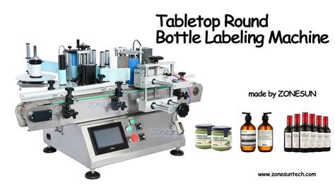 How To Use Tabletop Round Bottle Labeling Machine YouTube