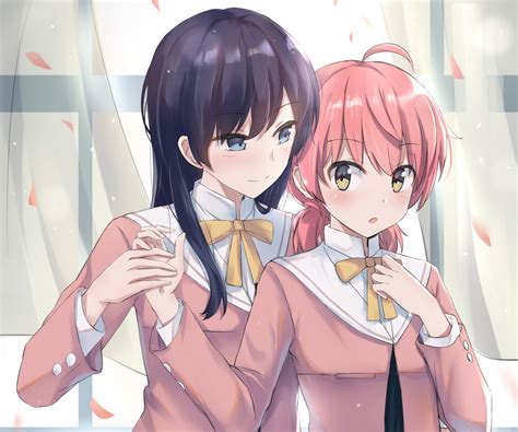 Bloom Into You HD, Touko Nanami, Yuu Koito, HD Wallpaper | Rare Gallery