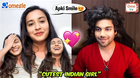 I Found The Most Cutest Indian Girl On Ometv But 😍💗 Funniest Omegle