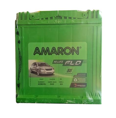 Capacity 35 Ah Amaron Hi Life FLO Car Battery At Rs 5600 In Nashik