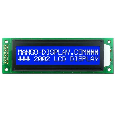 Módulo de visualização LCD MD2002A Mango Display Technology Co Ltd