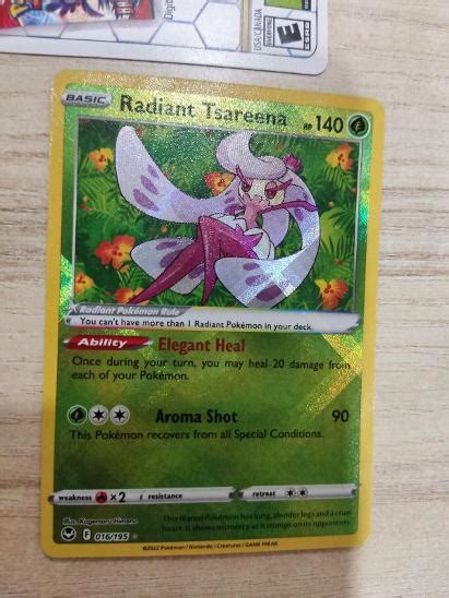 Pok Mon Karty Radiant Tsareena Rare Silver Tempest Aukro