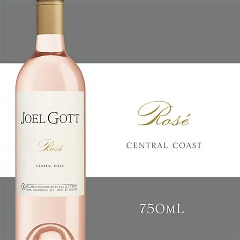 Joel Gott Central Coast Rose Wine 136 Abv Bottle 750 Ml Safeway